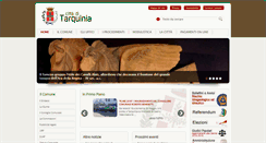Desktop Screenshot of comune.tarquinia.vt.it